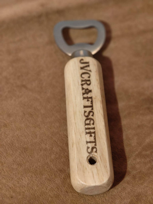 Personalized Wooden Bottle Opener | Funny Beer Lover Gift