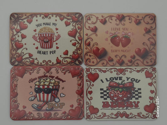 Valentine Fridge Magnets – Sublimated Magnet Set