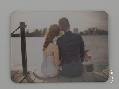 Personalized Photo Fridge Magnets – Custom Memory Magnets – Create Your Own Memories – Sublimated Photo Magnets – Gift for Family & Couples
