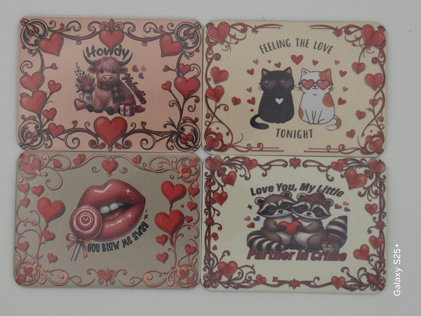 Valentine Fridge Magnets – Sublimated Magnet Set