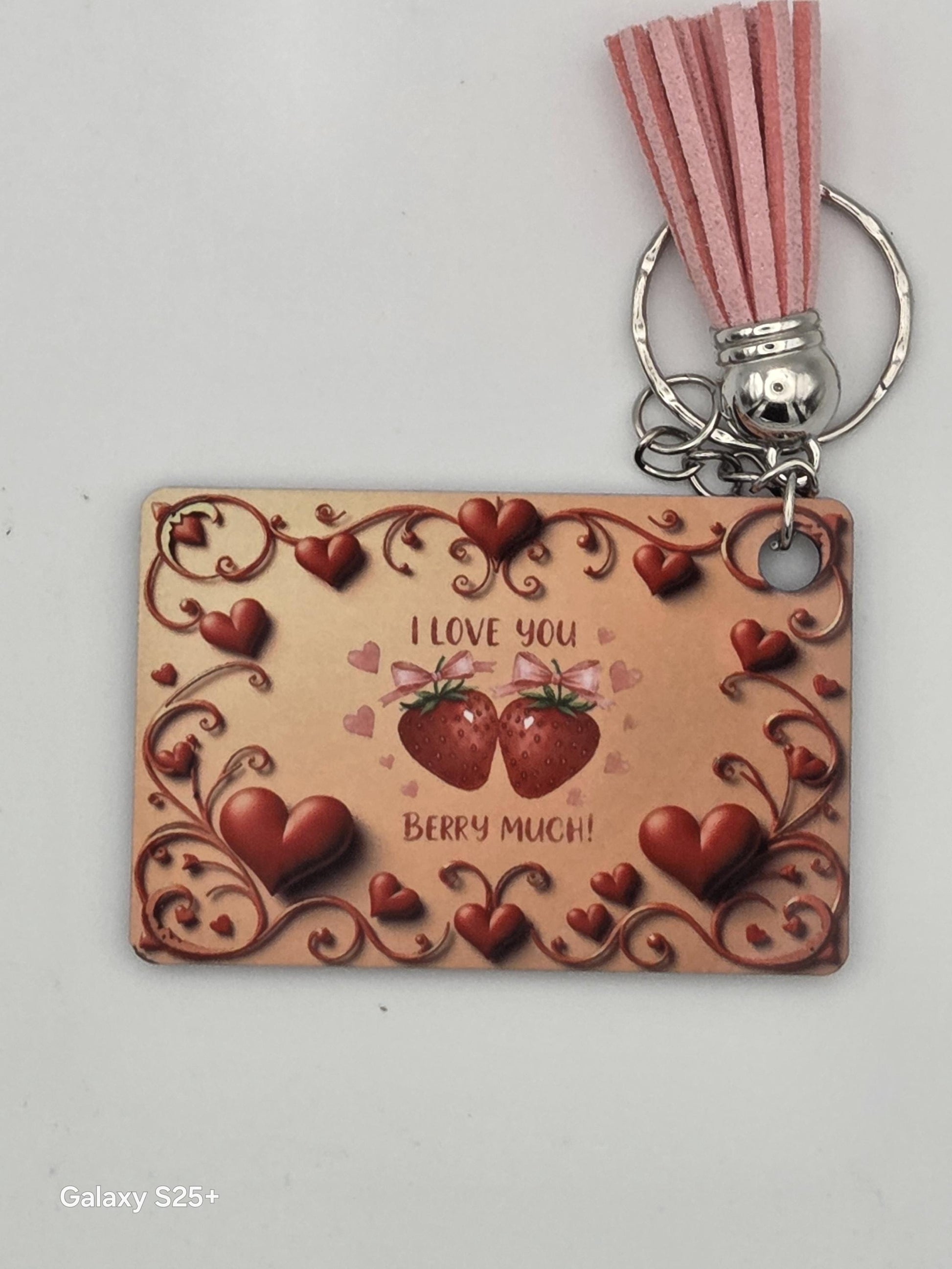 Valentine Keychain Gift – Couple Love Keyring – Kindness Quote Keychain