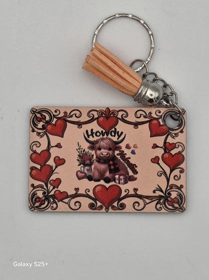 Valentine Keychain Gift – Couple Love Keyring – Kindness Quote Keychain