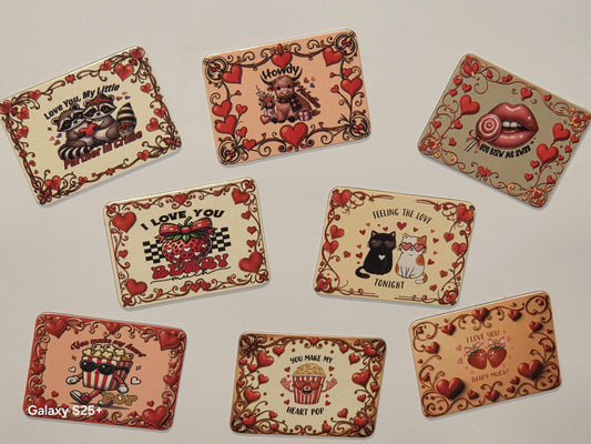 Valentine Fridge Magnets – Sublimated Magnet Set