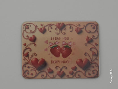 Valentine Fridge Magnets – Sublimated Magnet Set