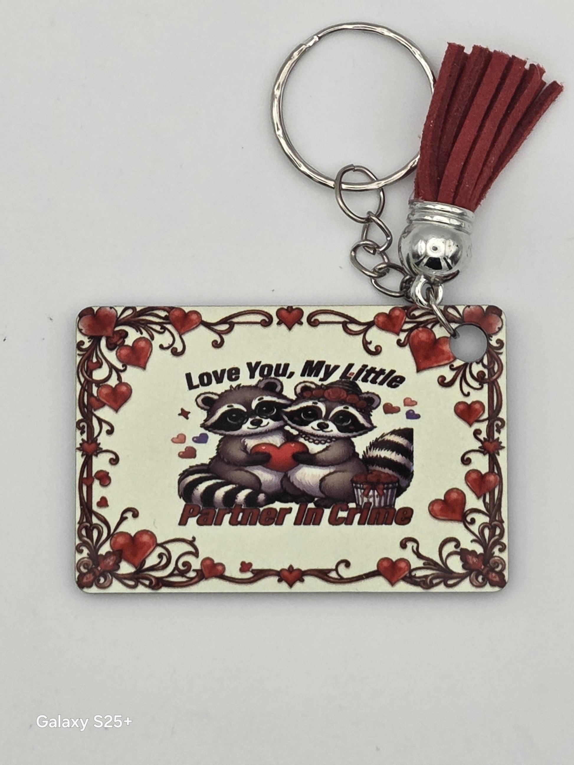 Valentine Keychain Gift – Couple Love Keyring – Kindness Quote Keychain