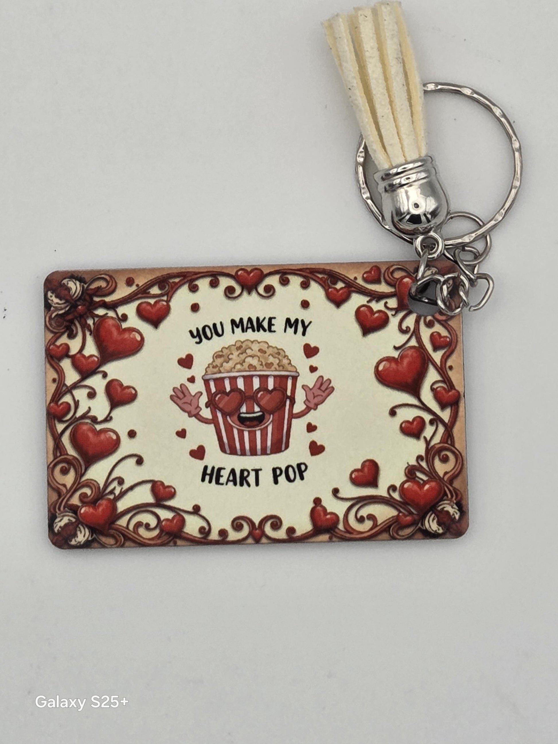 Valentine Keychain Gift – Couple Love Keyring – Kindness Quote Keychain