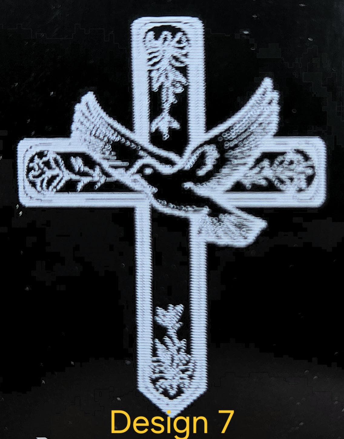 First Communion Gift, Engraved Cross Dog Tag, Personalized Name and Date, Confirmation Keepsake