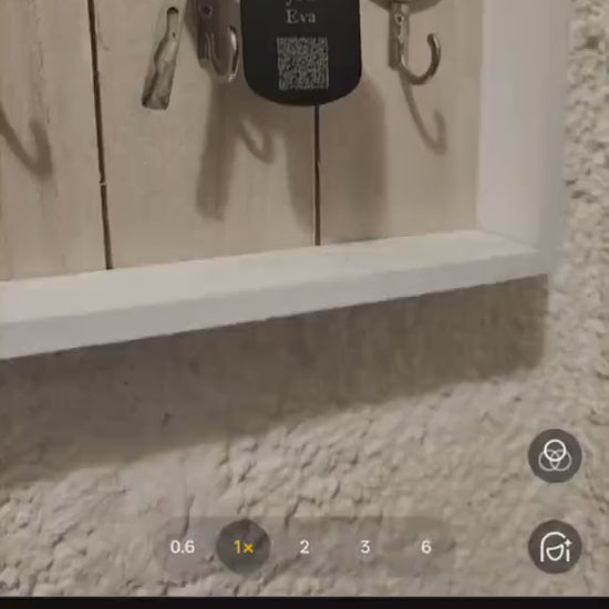 Personalized QR Code Necklace or Keychain