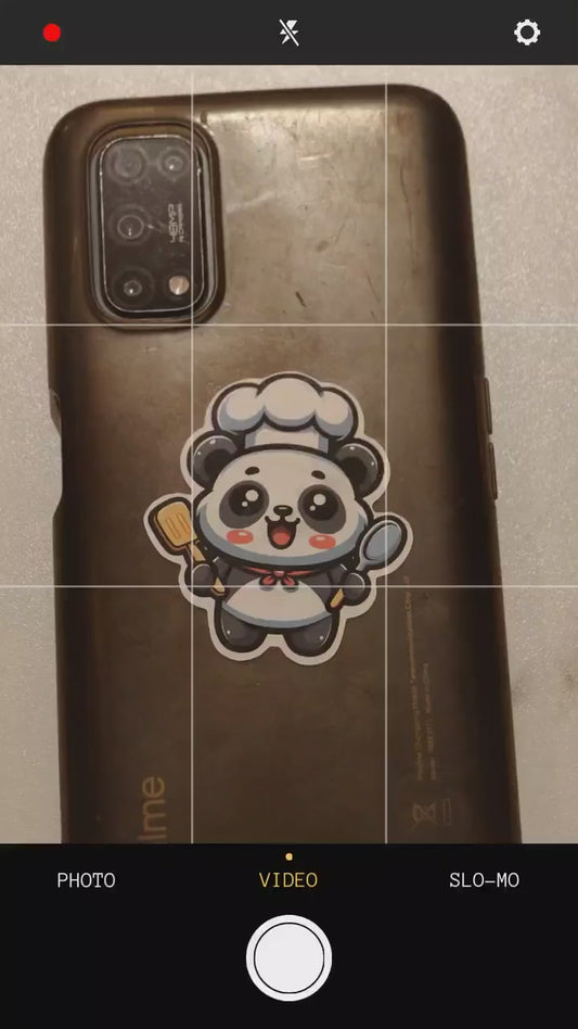 Panda Sticker Pack – 10 Waterproof Sublimation Stickers | Kawaii Panda